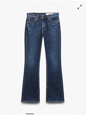rag & bone The Peyton Dark Indigo Flare Jeans / BNWT